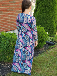 *Clearance - Fun Print Maxi Dress