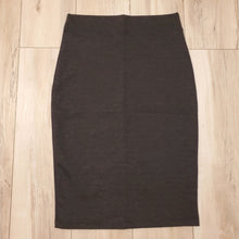 Load image into Gallery viewer, Charcoal Gray Pencil Skirt - 27 Inch