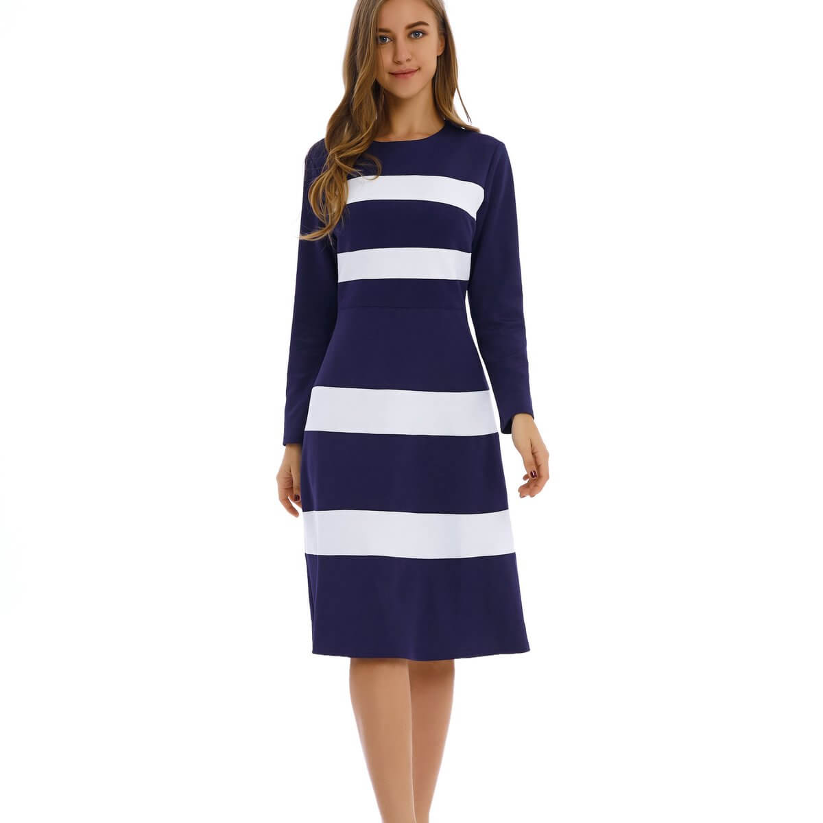 Beach Wear Tulum Stripe Midi Dress, Dresses | FatFace.com