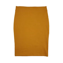 Load image into Gallery viewer, Mustard Pencil Skirt - 27 Inch